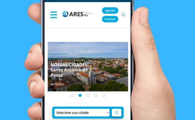 ARES-PCJ lança novo site institucional