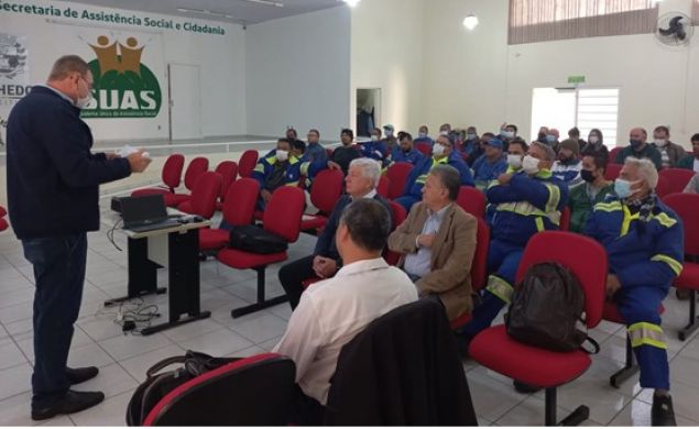 Vinhedo recebe durante essa semana curso presencial da Escola da Água e Saneamento