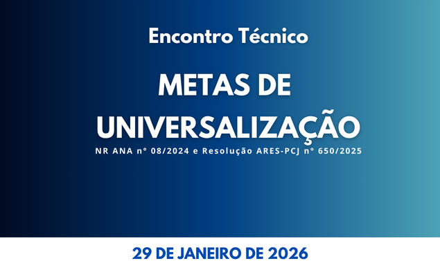 ARES-PCJ promove Encontro Técnico sobre Metas de Universalização