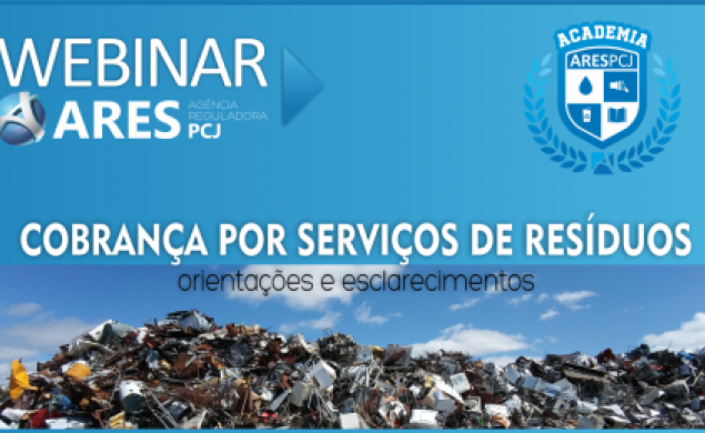 Webinar discute cobrança por serviços de resíduos sólidos  