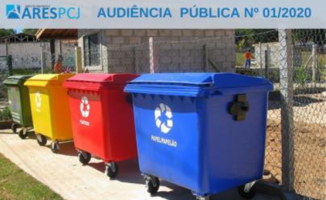 Audiência Pública discutirá norma sobre Resíduos Sólidos Urbanos