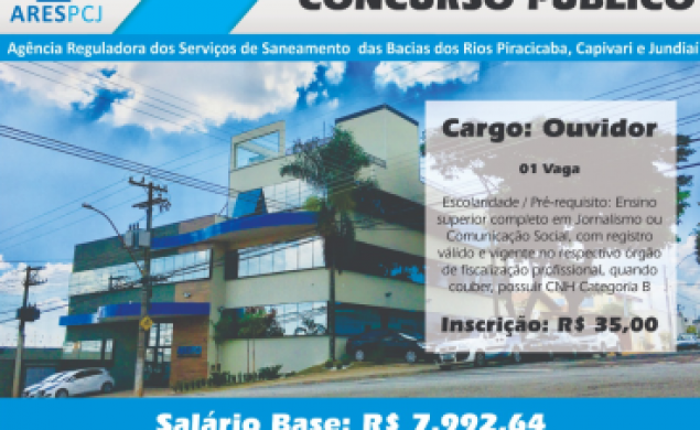 Concurso para Ouvidor da ARES-PCJ